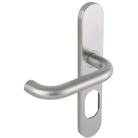 Ensemble de poignées de porte LINOX 492/6327 Argent                                                                  Brossé                              SGN2