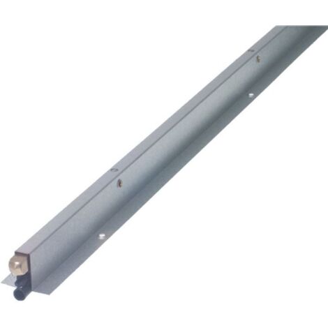 Plinthe encastrée guillotine 113 cm – Tôle alu zinc anti-corrosion – Joint en caoutchouc pour étanchéité – Recoupe 10 cm – Jean Jourjon