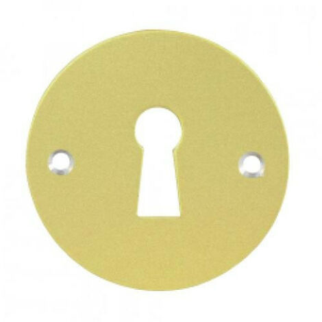 Rosace ronde en Aluminium anodisé - Ø 46mm - DUVAL - BILCOCQ                                Champagne          46                      Anodisé                              Clé L
