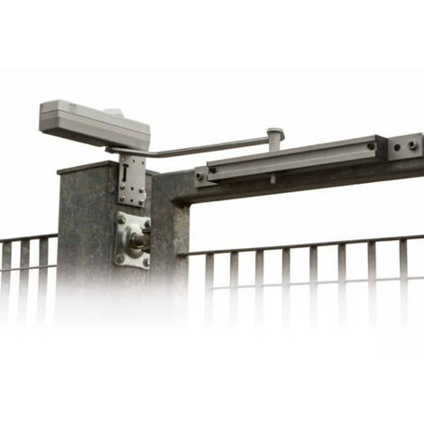 Assa Abloy – Ferme-portillon bras à glissière force 2 – Vitesse de fermeture réglable – Compatible avec portails sans panneaux – Finition noire - DC650G-----9004