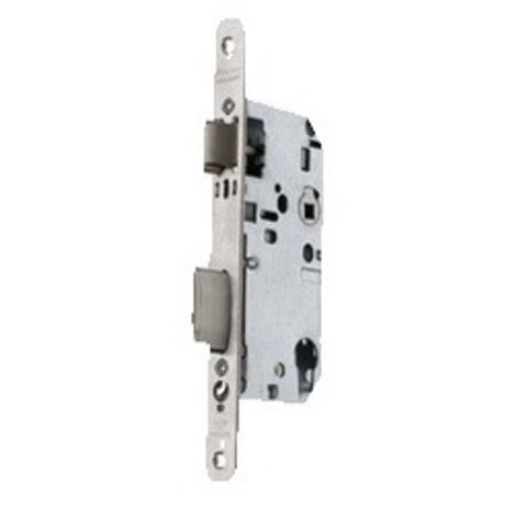 Serrure monopoint à larder D458 urgence axe 50mm T20 bout rond finition noir - VACHETTE - 14500000