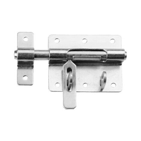 Verrou de box porte-cadenas acier zingué - BOURG INDUSTRIE                                          18                      Zingué