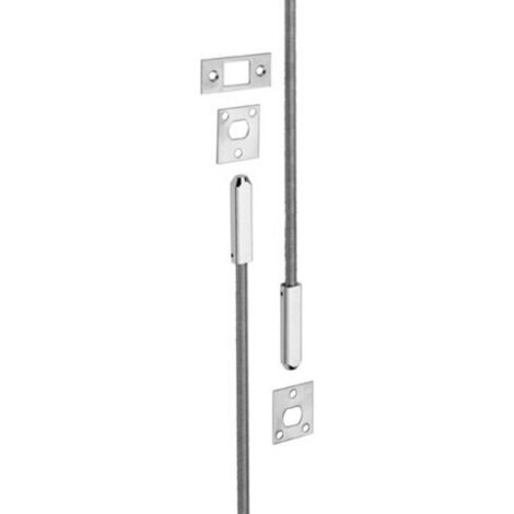 Assa Abloy – Kit de tringlerie pour serrures multipoints – Tringles filetées 8 mm – Traitement anti-corrosion – Compatible 2 et 3 points (1/4)