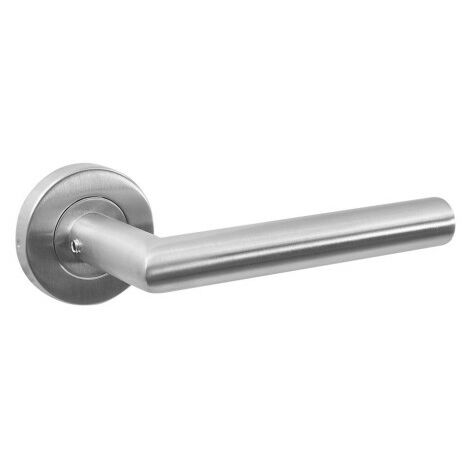 Béquille sur rosace Forme 90 - FONDERIA MARCHESI Argent 130 19