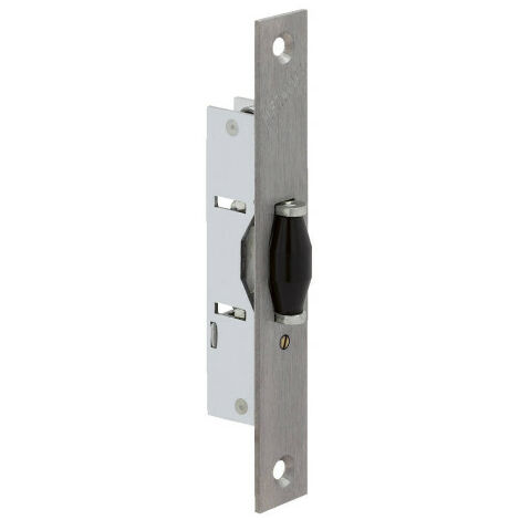 Metalux – Serrure à rouleau encastrée Série 23 – Têtière inox – Rouleau en delrin réglable – Pour bois dur – Fabrication française