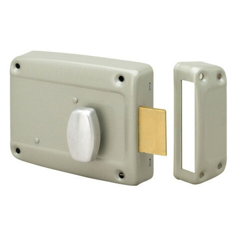Serrure de porte de garage en applique 6903 - METALUX Gauche Avec 93 120