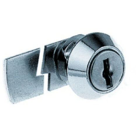 Barillet 4900-01 varié réversible 1-2 tour fixation par fourchette et fixation came (non fournie) par clip - avec 2 clés - DOM TSS (ANC TSS RONIS) (1/2)
