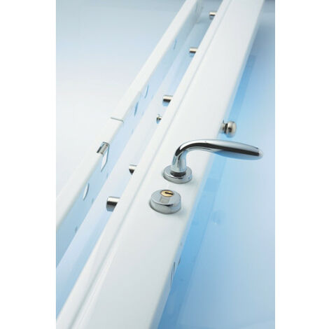 Vachette – Serrure carénée 6 points A2P – Protection optimale contre effraction – Gâche vendue séparément – Capot recoupable jusqu'à 2500 mm