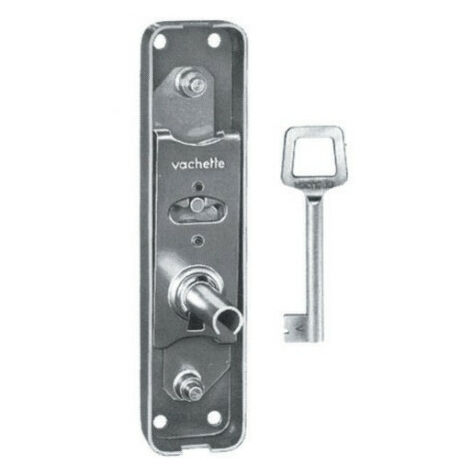 Serrure de meuble espagnolette à gorge haut et bas série 183 - ASSA ABLOY VACHETTE Argent Verni (1/8)
