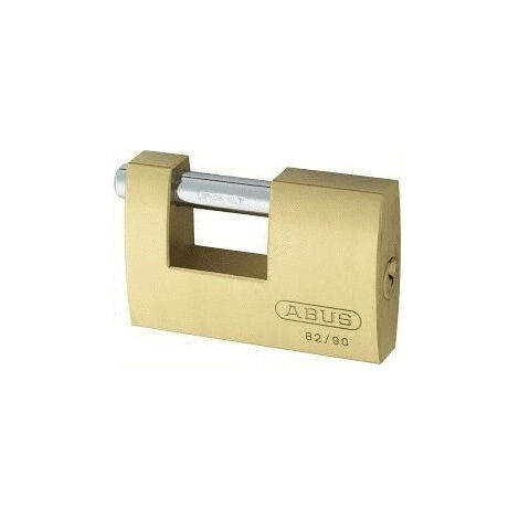 Cadenas rectangulaire laiton 82 - ABUS                                                                                90,5