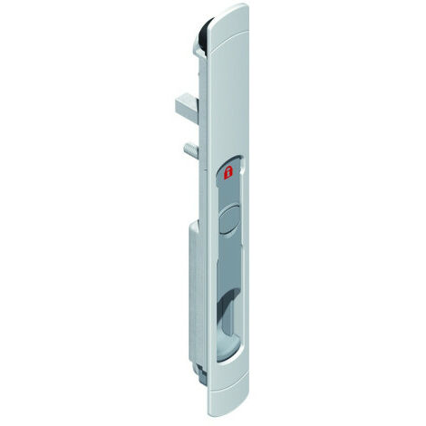 Poignée encastrée manoeuvrante SOLENA DS7801 pour coulissant aluminium gris anthracite RAL 7016 gauche - LA CROISEE DS