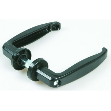 Béquille double 447 pour porte métallique - IBFM 35 à 55 Verni (1/3)
