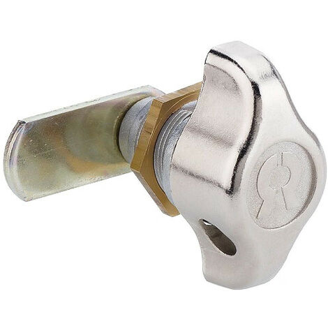 Serrure à bouton 22500-21 avec came 15929-42 - RONIS (1/2)