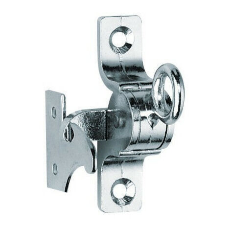 Vachette – Loqueteau de châssis universel OMEGA 1905 – Nickelé – Pour bois dur – Finition chromée – ASSA ABLOY BEZAULT (1/5)