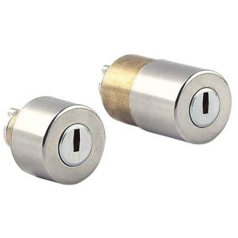 JPM – Cylindre de serrure KESO 4000S OMEGA – 50 mm – 4 clés avec carte de reproduction – Clé active anti-copie – Compatible serrures multipoints