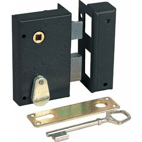 JPM – Serrure verticale à chiffres 70 – Coffre acier noir 112 x 70 mm – Entraxe 68 mm – Axe 45 mm – Pêne dormant pour sécurité renforcée