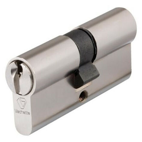 Cylindre double entrée V5 - ASSA ABLOY VACHETTE Argent N/A 30 mm 30 mm Nickelé Cylindre doubl (1/2)