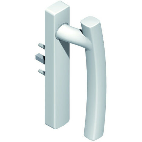 La Croisee Ds – Poignée de fenêtre intérieure manoeuvrante – Carré 7mm – Pour profils 33 à 47mm – Blanc 9010 brillant