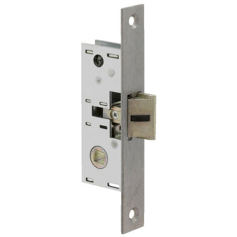 Serrure monopoint à encastrer Série 20 - METALUX Argent 95 mm    Horizontale           10,5                                                  Galvanisé    A Fouillot        Sans  95 mm                  (1/3)