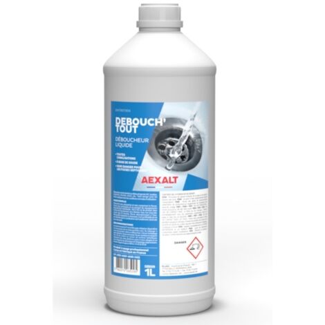Déboucheur canalisation WC DEBOUCH'TOUT - AEXALT Blanc                                1 L