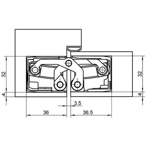 Paumelle TECTUS TE540 3D