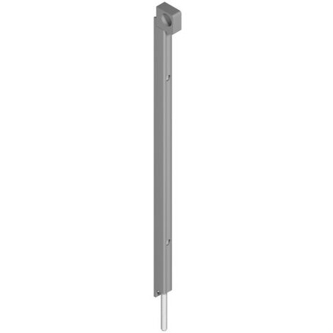 Verrou de condamnation applique tige inox 500 mm - CROISEE DS                                Blanc 9010