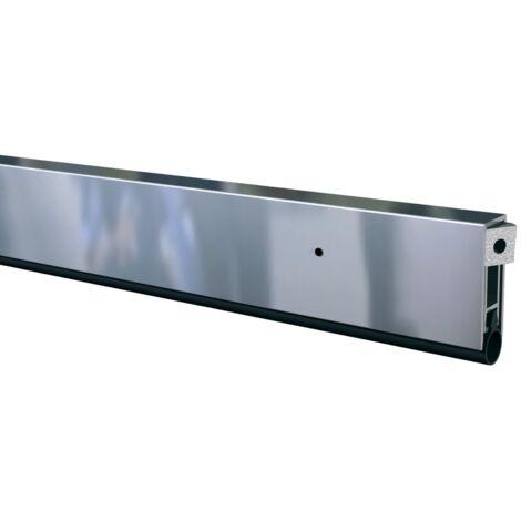 Plinthe automatique en aluminium 10mm – Descente 12mm – Bas de porte pour espaces confinés – Calfeutrage efficace – Ellen