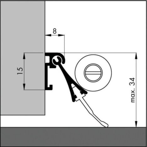Plinthe automatique PORT-O-MAT 2 - FRANCE CALFEUTRAGE