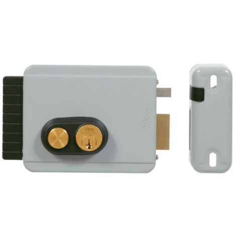 Serrure électrique en applique avec bouton V97 - VIRO Gauche Poussant