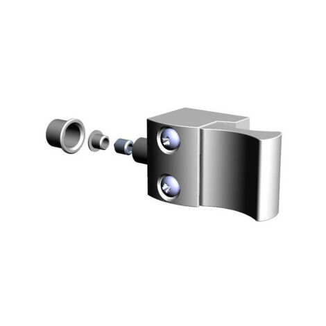 Verrou pour porte coulissante - ALMA Blanc 9010 Blanc 9010