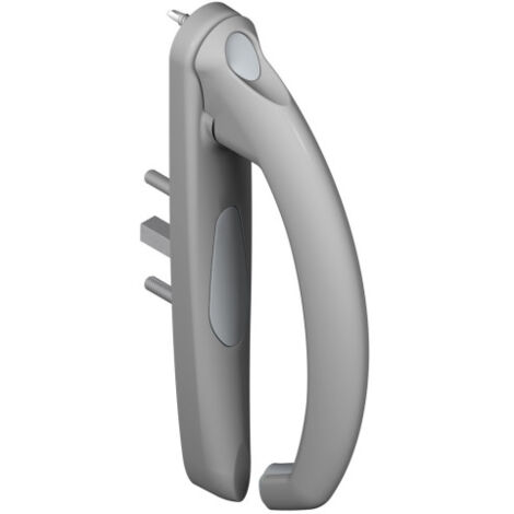 Poignée extérieure SEDUCTION 20° montage simple - CROISEE DS Droite                               Aluminium