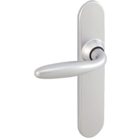 Ensemble de poignées de porte OPERA Chromé velours - ASSA ABLOY BEZAULT 70 Bec de cane