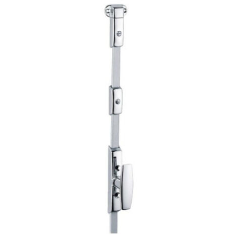 Crémone à bouton 332 - ASSA ABLOY BEZAULT                                                      0          Boîtier poli / Bouton chromé