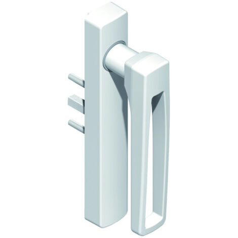 Poignée SYMBIOSE Aero - CROISEE DS Droite                               Blanc 9010