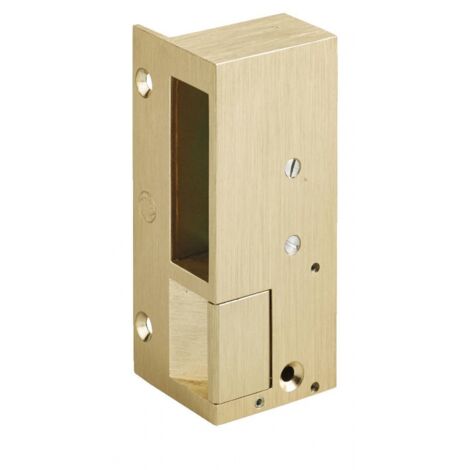 Gâche n° 3 en applique gauche tirant bronze - BEUGNOT - BE10621600