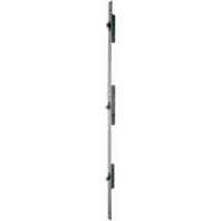 Iseo Cavers – Serrure électrique 3 points Multiblindo inox réversible – Entraxe 92 mm – Pêne dormant basculant avec plaques anti-sciage – 795101302