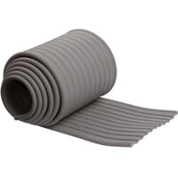 Joint anti-pince doigts gris coupe feu - 2000 x 235 mm - Jung