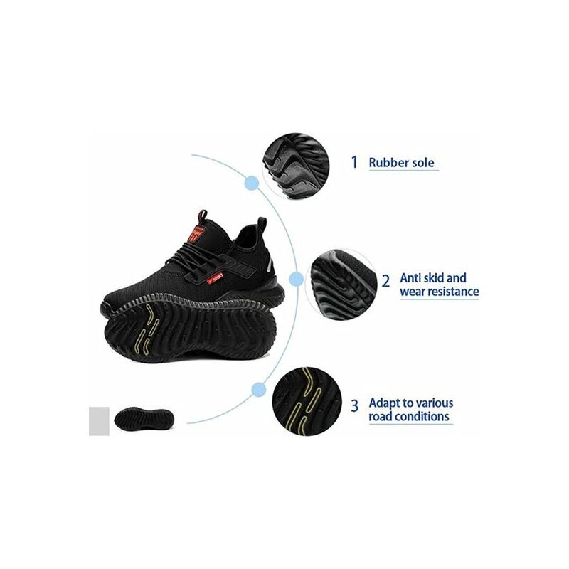 U-Power - Chaussures de cuisine antidérapantes légères SOFT -  Environnements humides - O2 FO SRC - Blanc - 42