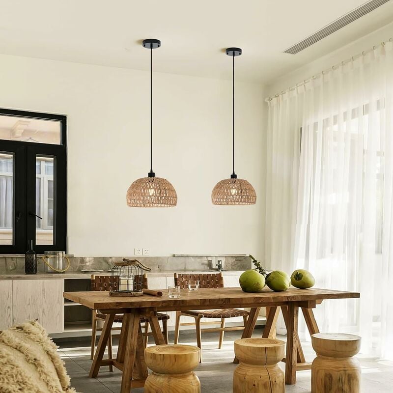 Lampe Puzzle Suspension Plafond - Luminaire Abat-Jour Fleur avec Câble et  Bague E27 - Lustre Chambre Salle à Manger Cuisine Salon - Blanc