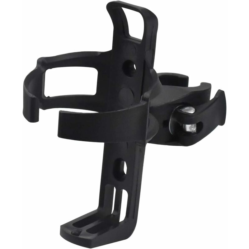 Support Bidon Vélo Ajustable 360° - Pour Bouteilles 32-77mm - Fixation Guidon Ou Cadre - Universel - 3