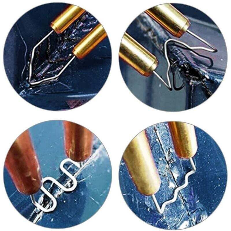 600 Agrafes Chaudes De Soudure - Pour Réparation Pare-Chocs Voiture Et Plastique - 0.6mm/0.8mm