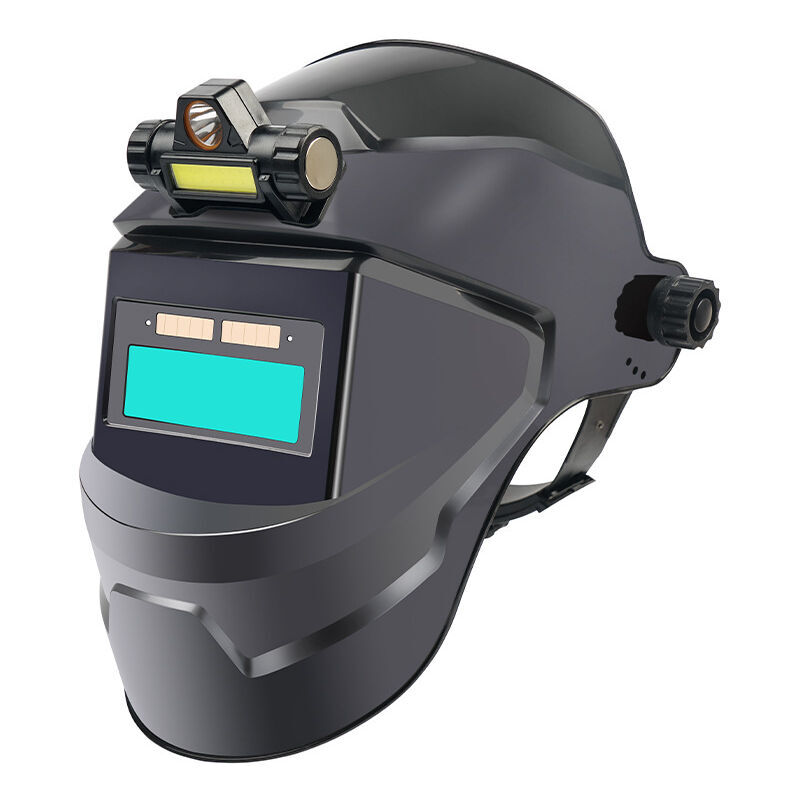 CHOYCLIT Masque de soudage automatique avec lampe frontale éclairée