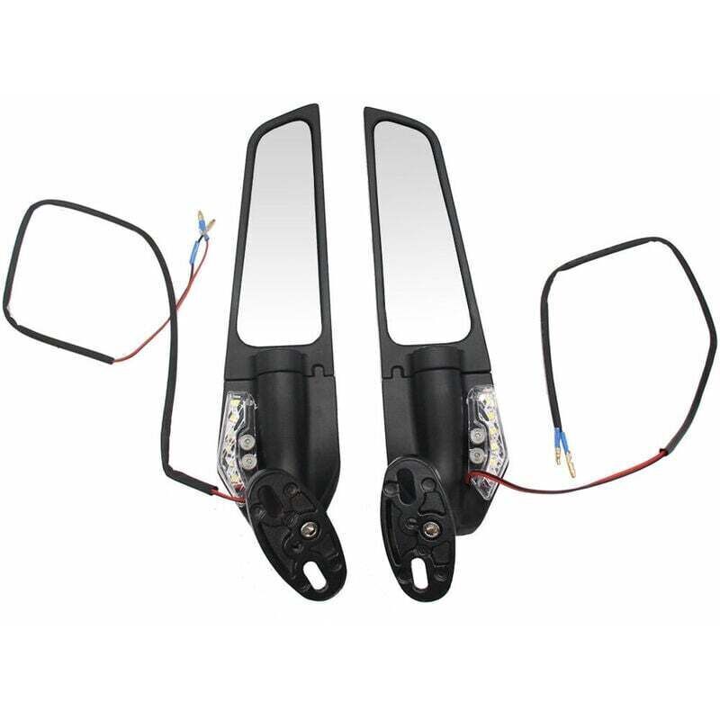 Paire De Drapeaux De Rétroviseurs 1SH17KX7AA – Pour Fiat 500 2012-2017, En ABS Résistant