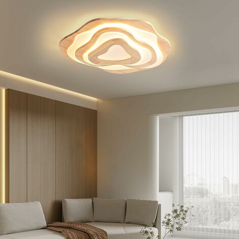 Lampe de Plafond LED Ronde ∅60CM, Plafonnier LED 50W Dimmable