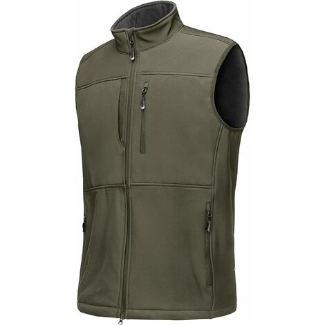 Gilet Softshell pour Homme Veste Sans Manches L g re et