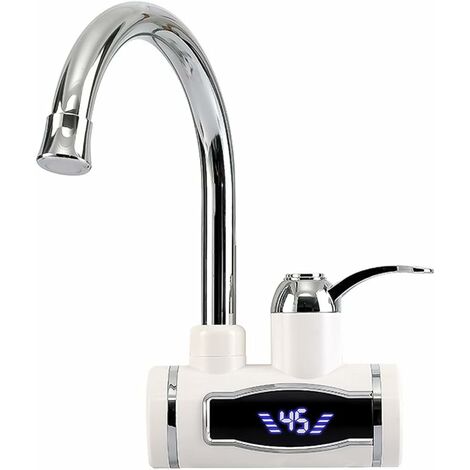 robinet chauffe-eau électrique 3000w, Thermostat instantané rapide,  affichage de la température