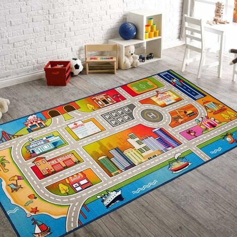 tapis de circuit voiture  Kids playmat, Nursery area rug, Playmat