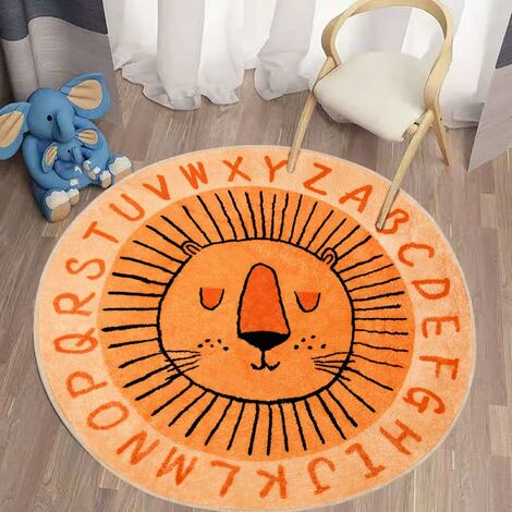 puzzle en bois avec lettres et motifs lion