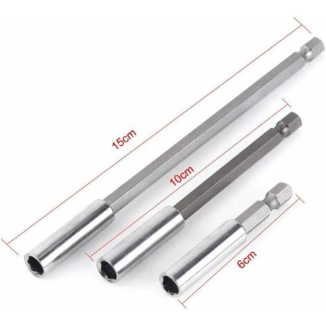 Embout Tournevis Magnétique 2.3 Mm, Queue Hex 1/4, Tige Longue 2, Uxcell, Neuf