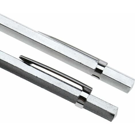 2 pcs en carbure de tungstène Point Pointe de traçage stylos ingénieur Détails Pointe à Tracer Craft Outil 142mm